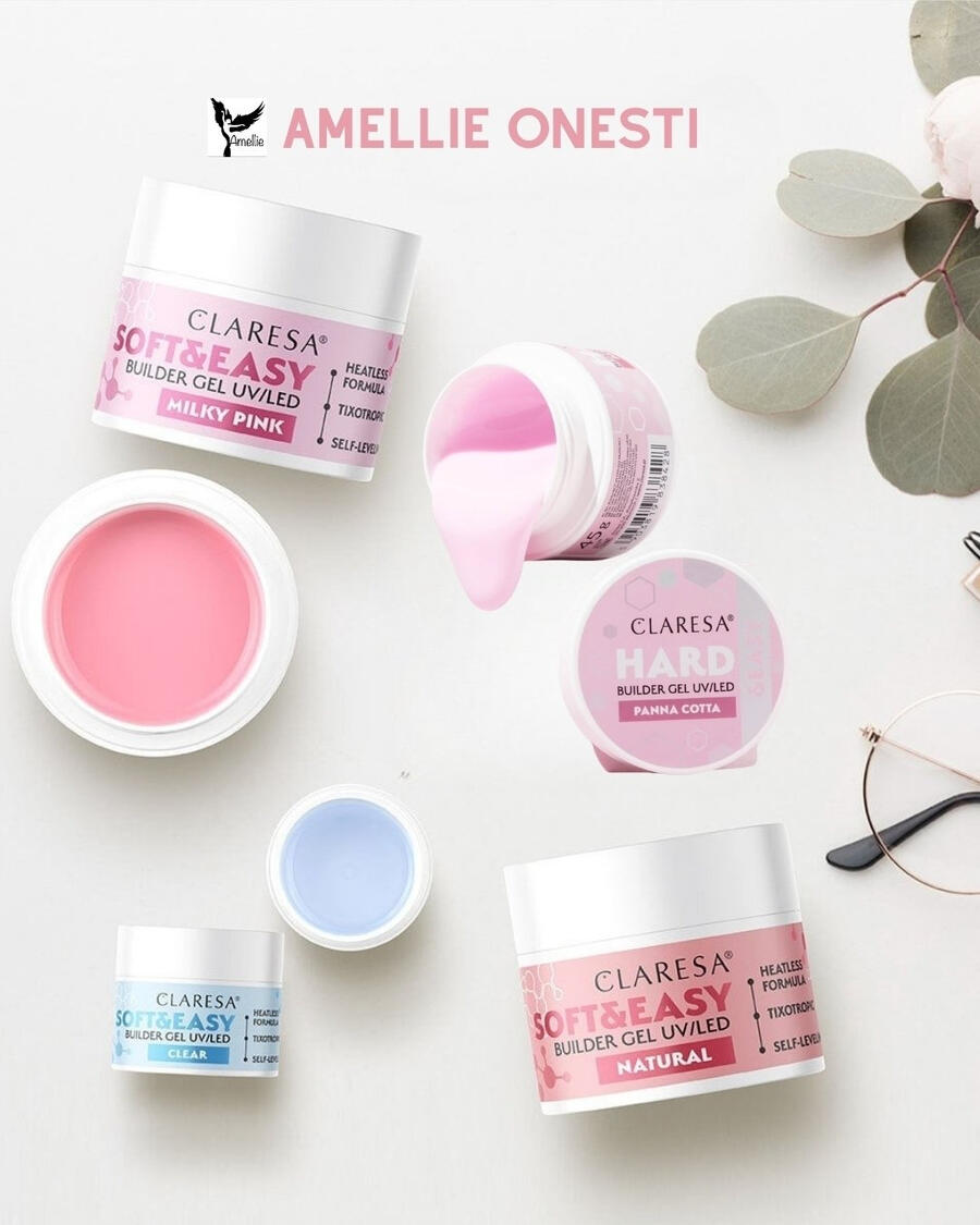 Produse unghii gel: gel UV, primer, top coat, baza, oja semipermanenta si aparatura la Amellie Onesti.